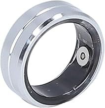 Smart Ring Health Tracker, Wearable Fitness Sleep Tracker for Men Women, Support 6-7 Days Battery Life, IP68 Waterproof, Bluetooth Connection (Size 7 17.4mm / 0.7in ID)