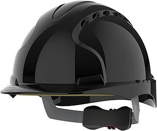 JSP EVO®3 Safety Helmet - Wheel Ratchet - Vented - Black (AJF170-001-100)