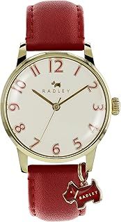 RADLEY Ladies Red Leather Strap Watch RY2250