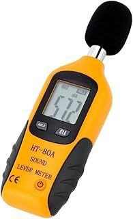 Digital Sound Level Meter, Handheld Audio Noise Meter Tester with LCD Display Measuring 30-130dB (9V Battery Included)
