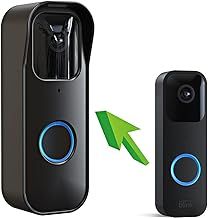 Blink Doorbell Mount, Adhesive Door Mount for Blink Video Doorbell, No-Drill Mounting Bracket Accessories for Blink Doorbell Security System