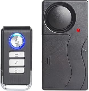 Wireless Anti-Theft Alarm Security Motion Sensor Siren for Bike Motorcycle Scooter Door Window Vehicle 110db with Remote Control