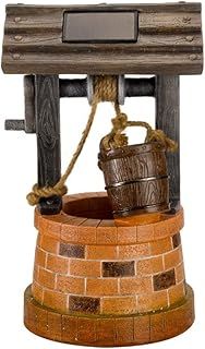 Smart Solar Wishing Well Garden Water Feature Fountain