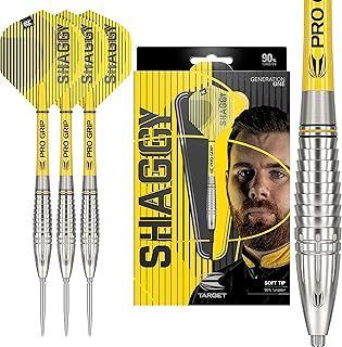 TARGET Darts Scott Williams G1 90% Tungsten Swiss Point Steel Tip Darts Set