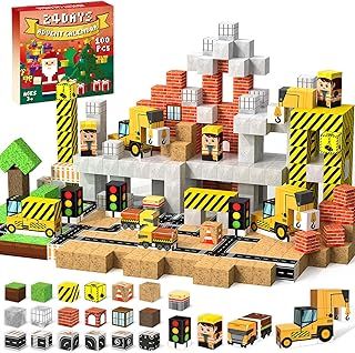 Magnetic Building Blocks, 100PCS Magnetic Blocks Magnetic Tiles Stacking, Magnetic Cubes Construction Toys STEM Montessori Sensory Toys Gifts for Kids Ages 4 5 6 7 8 9 10 Christmas Birthday