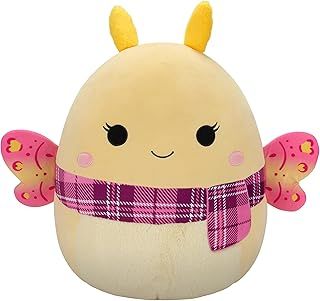 Squishmallows Original 20 Inch - Miry the Yellow Moth Extra Large-Sized Ultrasoft Squishmallow Plush