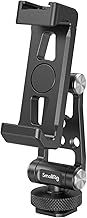 SMALLRIG Metal Camera Phone Mount with Cold Shoe, Universal Cell Phone Mount Adapter Support Free adjustment Joints, Phone Tripod Mount for iPhone 16 15 14, for Samsung Galaxy etc. - 4382