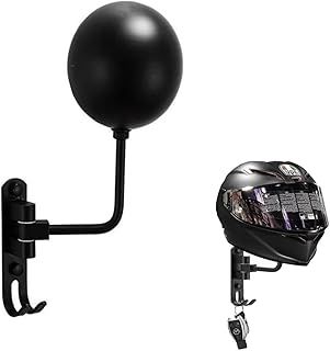 WANLIAN Motorcycle Accessories, Helmet Holder, Helmet Holder for Bike 180 Degree Rotation