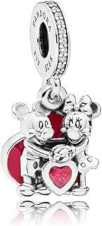 Pandora Disney Mickey Mouse & Minnie Mouse Love Dangle Charm 797769CZR