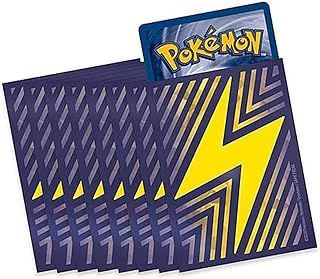Friki Monkey Pokemon Card Sleeves - 65 Unique Cases, Plastic, 2.5 x 3.5 inches, Surging Sparks