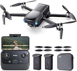 Ruko U11MINI Drones with Camera 4K Professional, Drone with Camera for Beginner, 70Mins Flight Time Drone, TOF 9800FT Long Range Digital Remote, Under 250g, GPS Auto Return