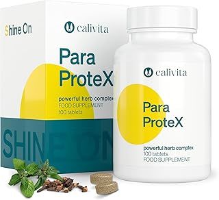 ParaProteX - Detox Cleanse for Humans - Worming Tablets - Gut Health Supplement - Black Walnut and Wormwood - Candida Cleanse - Grapefruit Seed, Clove Oil, Barberry - Colon Cleanse - 100 Tablets