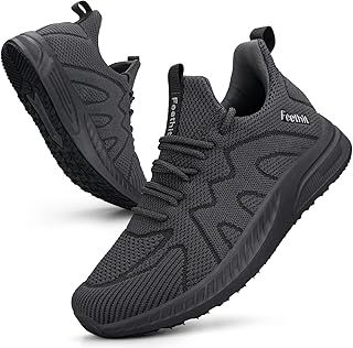 Feethit Women Trainers Casual Sneakers Lightweight Breathable Walking Shoes Gym Sport Tennis