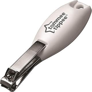Tommee Tippee Essentials Baby Nail Clippers, Rounded Edges and Moulded Handle, 0m+, White