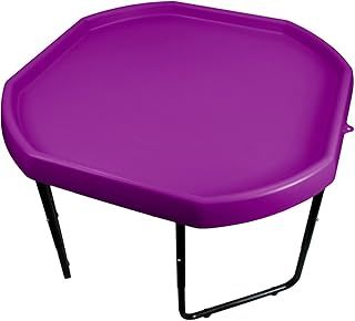 simpa Children's Medium 70cm Plastic Sand & Water Pit Toys Mixing Play Tray PURPLE with Height Adjustable Stand.
