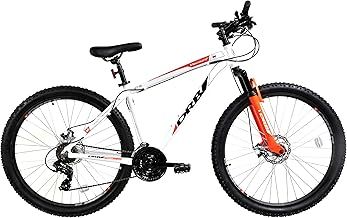 Viscount Hardtail Mountain Bike, 27.5" Wheel - White/Red