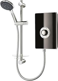 Triton Style 3 9.5kW Electric Shower - Black Gloss (Aspirante, Collection 2)