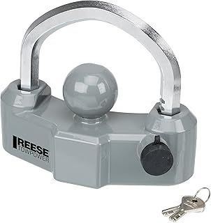 Reese Towpower 7088300 Heavy Duty Coupler Lock, Grey