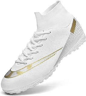 Football Boots Men's Astro Turf Trainers Outdoor High-Top Football Shoes Professional Athletics Sneakers Teenager Soccer Shoes