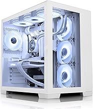 ADMI Gaming PC • AMD Ryzen 7 5700X • Nvidia RTX 4060 Ti 8GB GDDR6 • 16GB RAM 3200MHz • 1TB SSD • MB B550 • 360mm AIO ARGB Liquid Cooler • 650W PSU • X= White Gaming Cube ARGB Case • Wifi • Windows 11