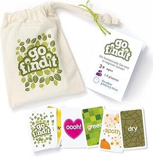 gofindit too The original outdoor nature scavenger hunt card game for kids and families Age 3+ Travel pocket game (Original)