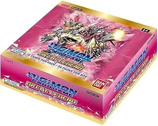 Digimon Card Game Great Legend | Sealed Booster Box of 24 Packs | BT04