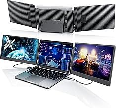 14" Laptop Screen Extender, Dual Screen Monitor Extender,1080P FHD IPS Laptop Portable Monitor for Laptops 13-17.3",Suit for Windows Mac Android PS5 etc