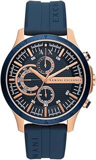 Armani Exchange Men's Chronograph Quartz Watch with Silicone Strap AX2440