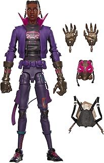 Marvel Legends Series Miles G. Morales, Spider-Man: Across the Spider-Verse Collectible 6 Inch Action Figure