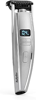 BaByliss i-Stubble 3 Beard Hair Trimmer, Cordless Beard Trimmer, 15 cutting lengths