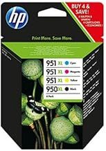 Hewlett Packard HP No. 950XL/951XL Inkjet Cartridge Combo Multi Pack CMYK Ref C2P43AE Pack 4 113909