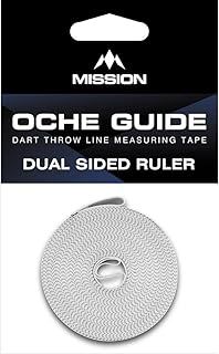 Mission Darts BX078 | Dartboard Measuring Tape Strip and Oche Guide for Easy Set Up