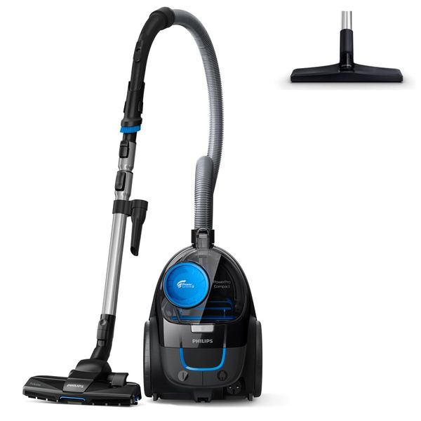 Philips FC9331 / 09 bagless vacuum cleaner PowerPro Compact (900W, 1.5 L dust volume, integrated brush) , Black