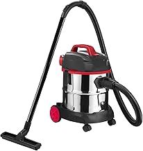 Alivio 20L Wet & Dry Vacuum Cleaner, Powerful 1200W Motor Wet and Dry Vacuum Cleaner with Advanced HEPA 13 Filtration, Powerful Cleaning for Every Mess, Carpets, Hard Floors (Red)
