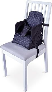 Red Kite Travel Booster Seat - Soft and Comfortable Foam Seat (Black)