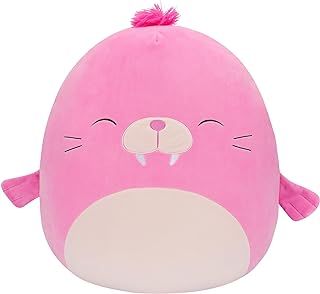 Squishmallows 20-Inch Pepper the Pink Walrus Extra Large-Sized Ultrasoft Squishmallow Plush