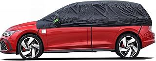 BEXITA Half Car Cover Waterproof Outdoor Front and Rear Windscreen Cover Car Windshield Snow Cover for Automobiles Protect from Sun Ice Frost & Snow