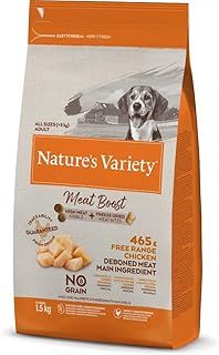 Nature's Variety Meat Boost Complete Dry Food Free Range Chicken for Adult Dogs - 1.5 Kg