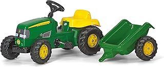rolly toys | rollyKid John Deere Tractor with Trailer | 012190, Green