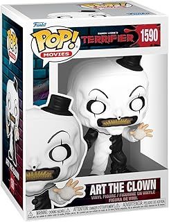 Funko Pop! Movies: Terrifier - Art the Clown - Collectable Vinyl Figure - Gift Idea - Official Merchandise - Toys for Kids & Adults - Movies Fans - Model Figure for Collectors and Display