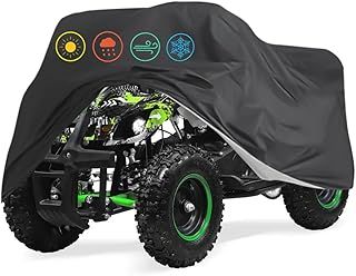 ATV Covers Waterproof 4 Wheeler Covers Quad Covers Used for Polaris Yamaha Suzuki Honda Kawasaki Kart