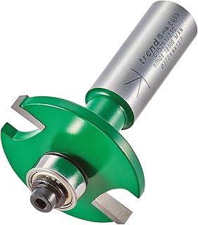 Trend CraftPro Biscuit Jointer Router Cutter Bit, 1/2 Inch Shank, For Biscuit Sizes 0, 10, 20, Tungsten Carbide Tipped, C152X1/2TC