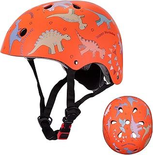 Kids Bike Helmet for 2-8 Years Old Toddler Cycle Helmet Multi-Sport Lightweight Helmet Safety Protection Gear, Gifts for Boys Girls