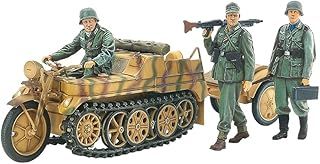 TAMIYA 35377-000 Military 35377 1:35 German Sd.Kfz.2 Kettenkrad (with Product) Faithful Replica, Model Building, Plastic Kit, Crafts, Hobby, Model Kit, Assembly, Unpainted