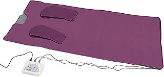 Sauna Blanket, 650W Portable Sauna Blanket with Sleeves, Home Sauna Blanket for Relaxation Detoxification, with Remote Control, Temperature Range 35-80°C, 1.8 m*0.8 m (Purple)