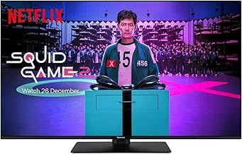 Panasonic TB-50W60AEY, W60 Series 50 inch 4K Ultra HD LED Smart TV, 2024, Freely, TiVo, 4K Colour Engine, Dolby Vision & Atmos, For An Exceptional Visual Experience