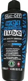 MUCOFF Wet Chain Lube, 120ml - Bike Lube, Bike Chain Oil, Chain Wax for Wet Weather Conditions - Biodegradable Bike Lubricant and Bicycle Chain Oil