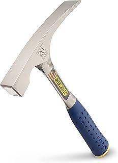 Estwing E3/20BL Brick Hammer Vinyl Grip 560g (20oz), Silver