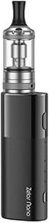 Aspire Zelos Nano Vaping Kit, Compact, MTL Vaping, Long Life Battery, Compatiable with the Nautilus Coils, 2mL Capacity, E Cigarettes, E Cig, Starter Kit, No Nicotine (Black)