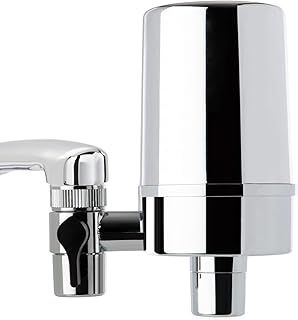 iSpring DF2-CHR Water Filter Tap, Tap Water Filter for Kitchen, Bathroom, or RV Sink, 500 Gallons Long Life, Chrome Finish